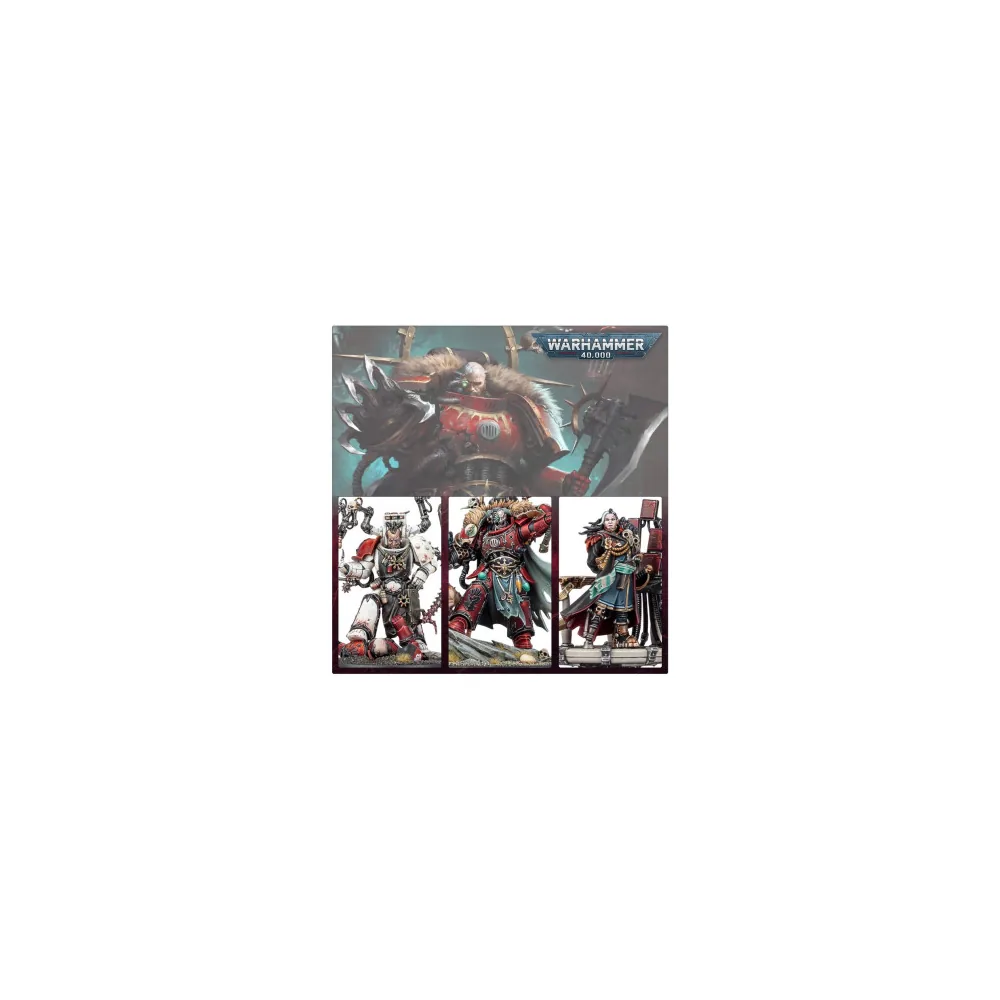 Huron Blackheart et les Maîtres du Maelström - Chaos Space Marines