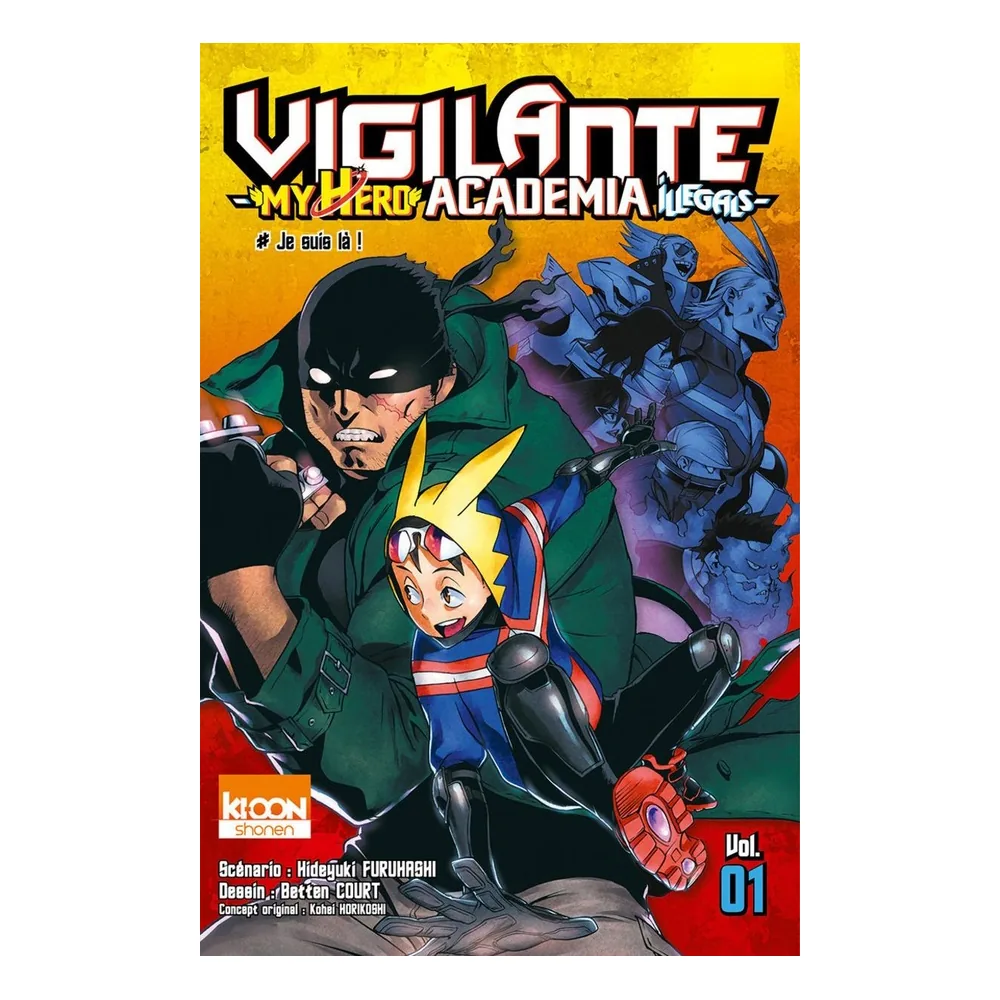 Vigilante - My Hero Academia Illegals T01