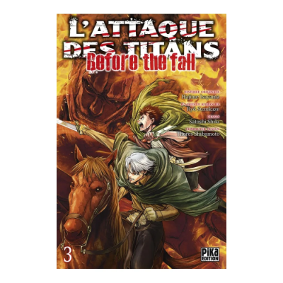 L'Attaque des Titans - Before the Fall T03