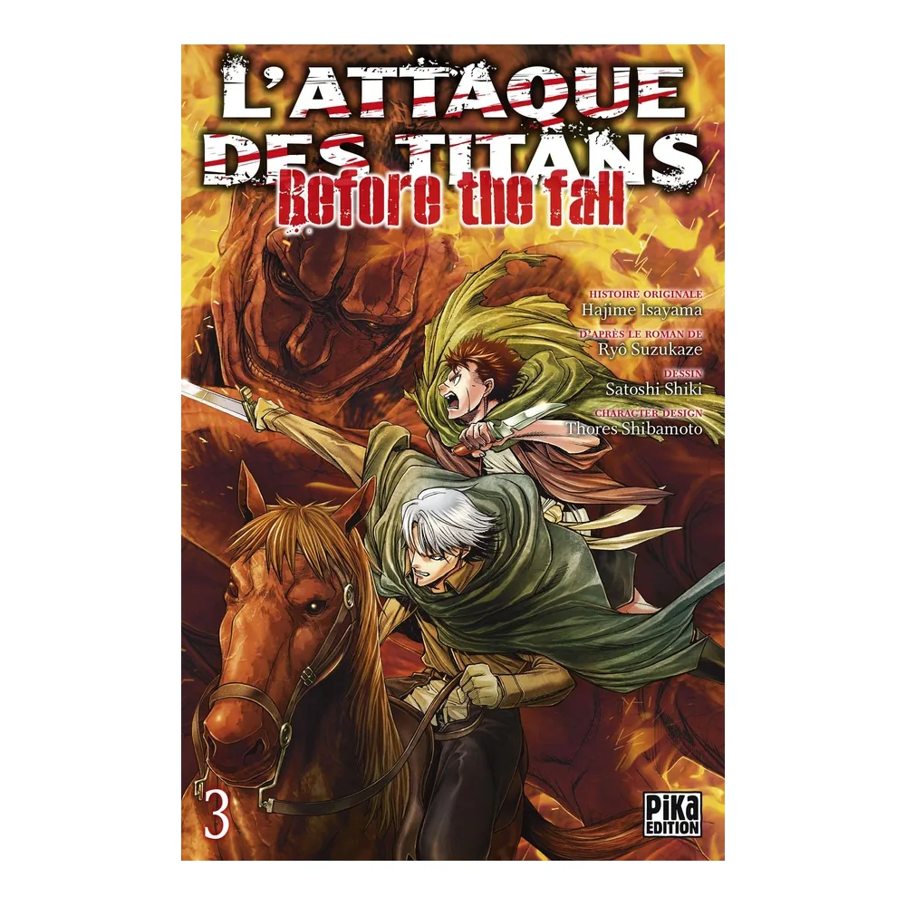 L'Attaque des Titans - Before the Fall T03