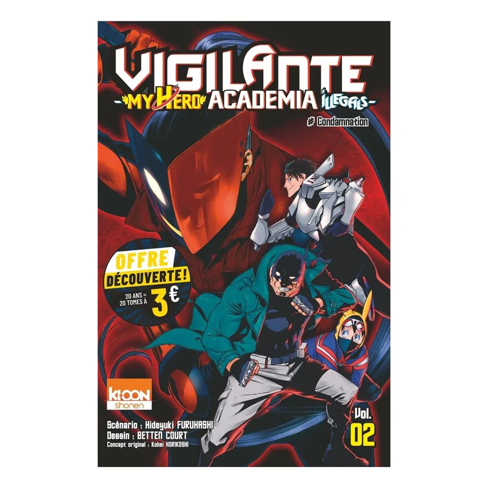 Vigilante - My Hero Academia Illegals T02