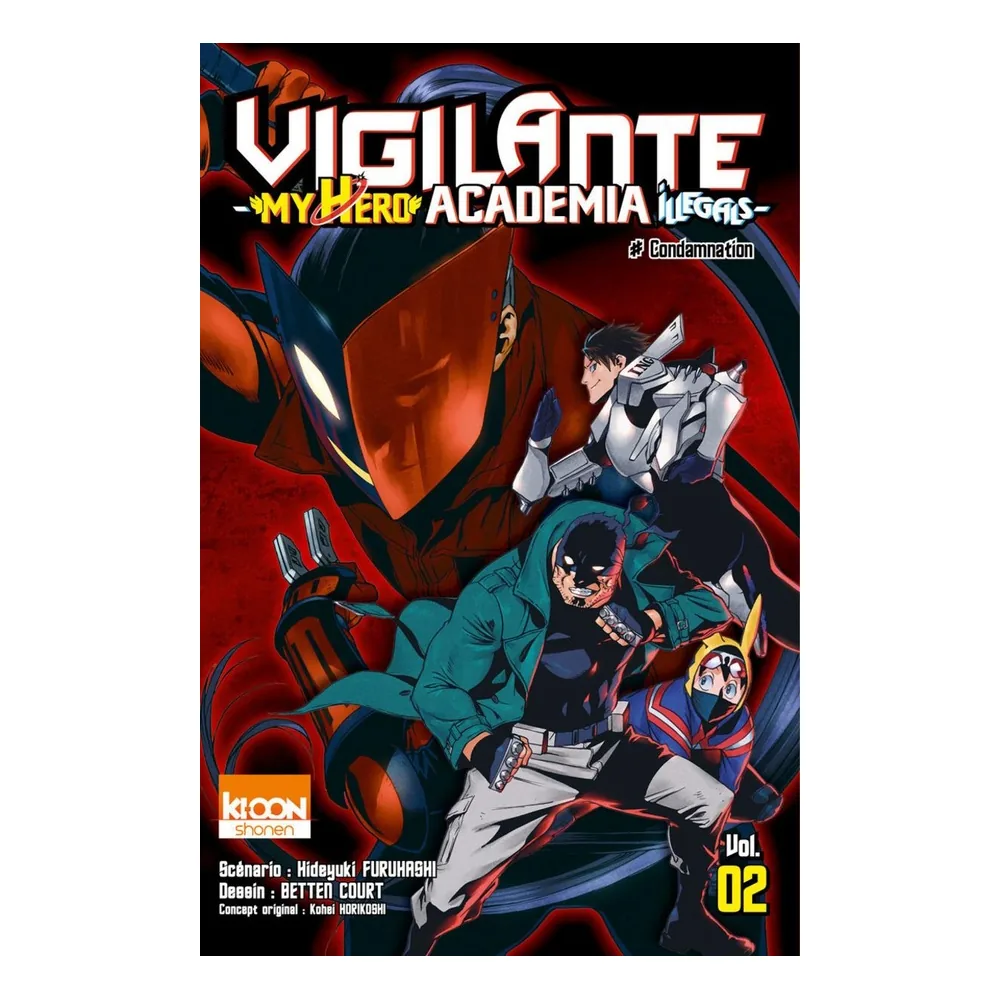 Vigilante - My Hero Academia Illegals T02