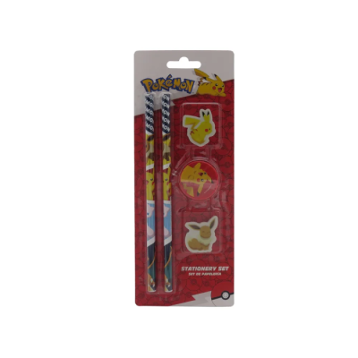 Pokémon - Set de Papeterie 5 Pièces Friends