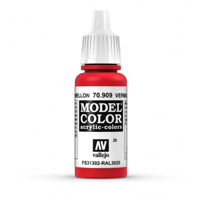 Vallejo Model Color Vermillon 70909 - 18ml