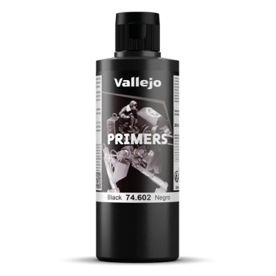 Vallejo Surface Primer Black 200ml (74.602)