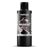 Vallejo Surface Primer Black 200ml (74.602)