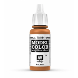 Vallejo Model Color Orange Brown 70.981 - 18ml