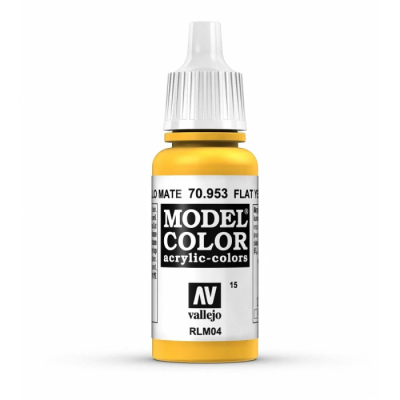 Vallejo Model Color - Jaune Mat / Flat Yellow - 18ml