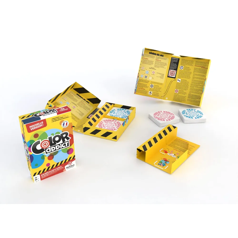 Color Addict - Jeu de cartes d'ambiance rapide