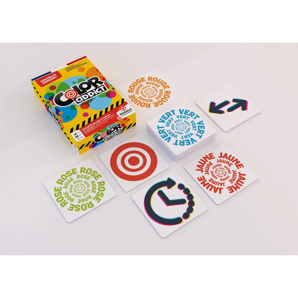 Color Addict - Jeu de cartes d'ambiance rapide