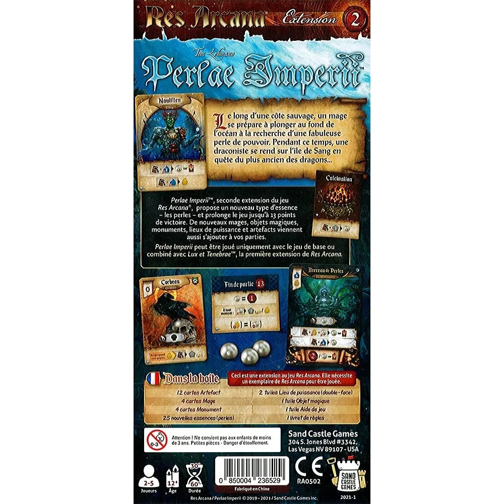Res Arcana : Perlae Imperii (Extension)