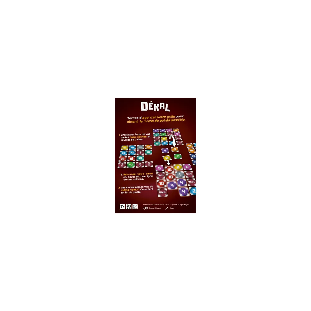 Dekal - Jeu de placement stratégique