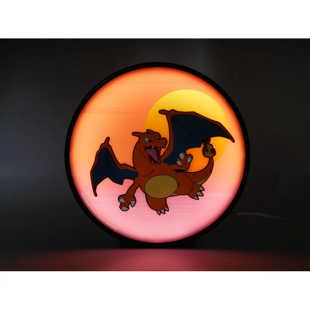 Pokémon - Dracaufeu Sunset - Lampe LED murale 20 cm