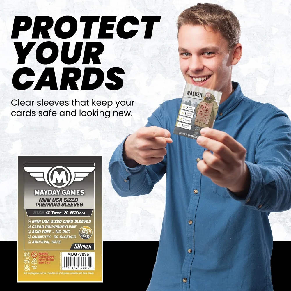 Mayday Sleeves Mini USA Premium 41x63mm - Pack de 50