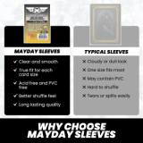 Mayday Sleeves Mini USA Premium 41x63mm - Pack de 50