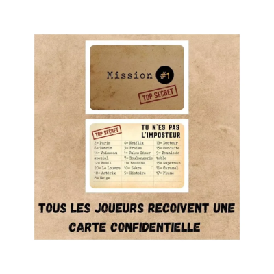 L'Imposteur - Jeu de Bluff et Association de Mots