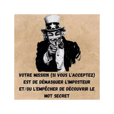 L'Imposteur - Jeu de Bluff et Association de Mots