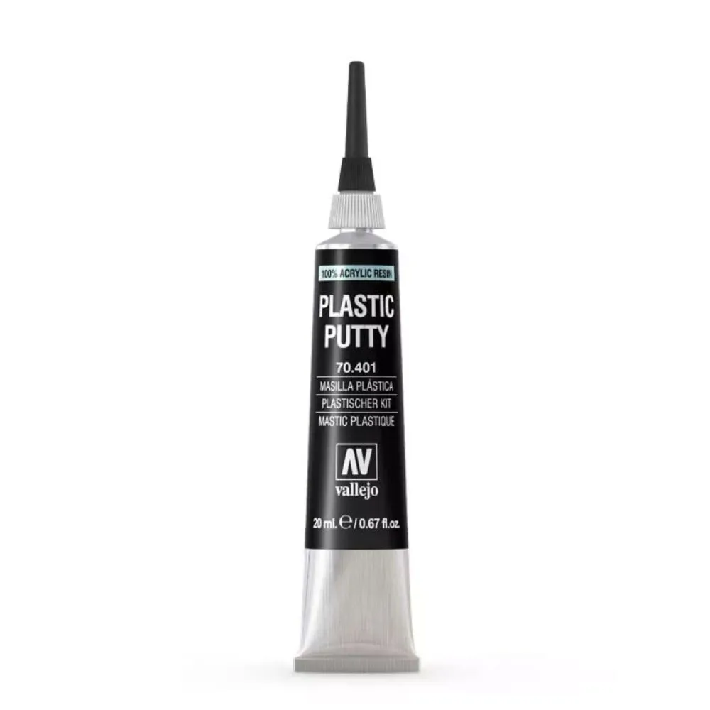 Mastic Plastique Putty Vallejo 20 ml Tube Aiguille