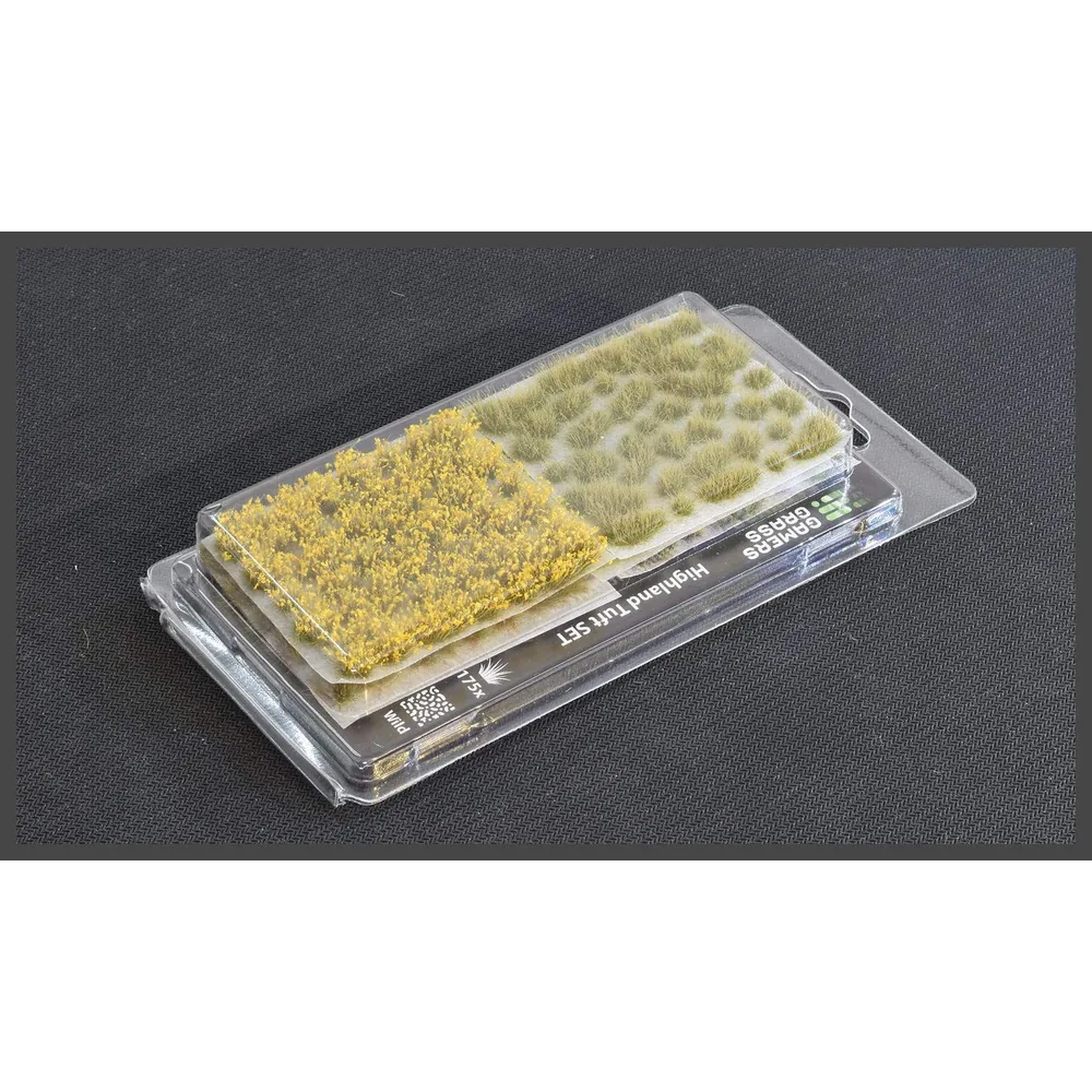 Gamers Grass Highland Tuft Set - Wild